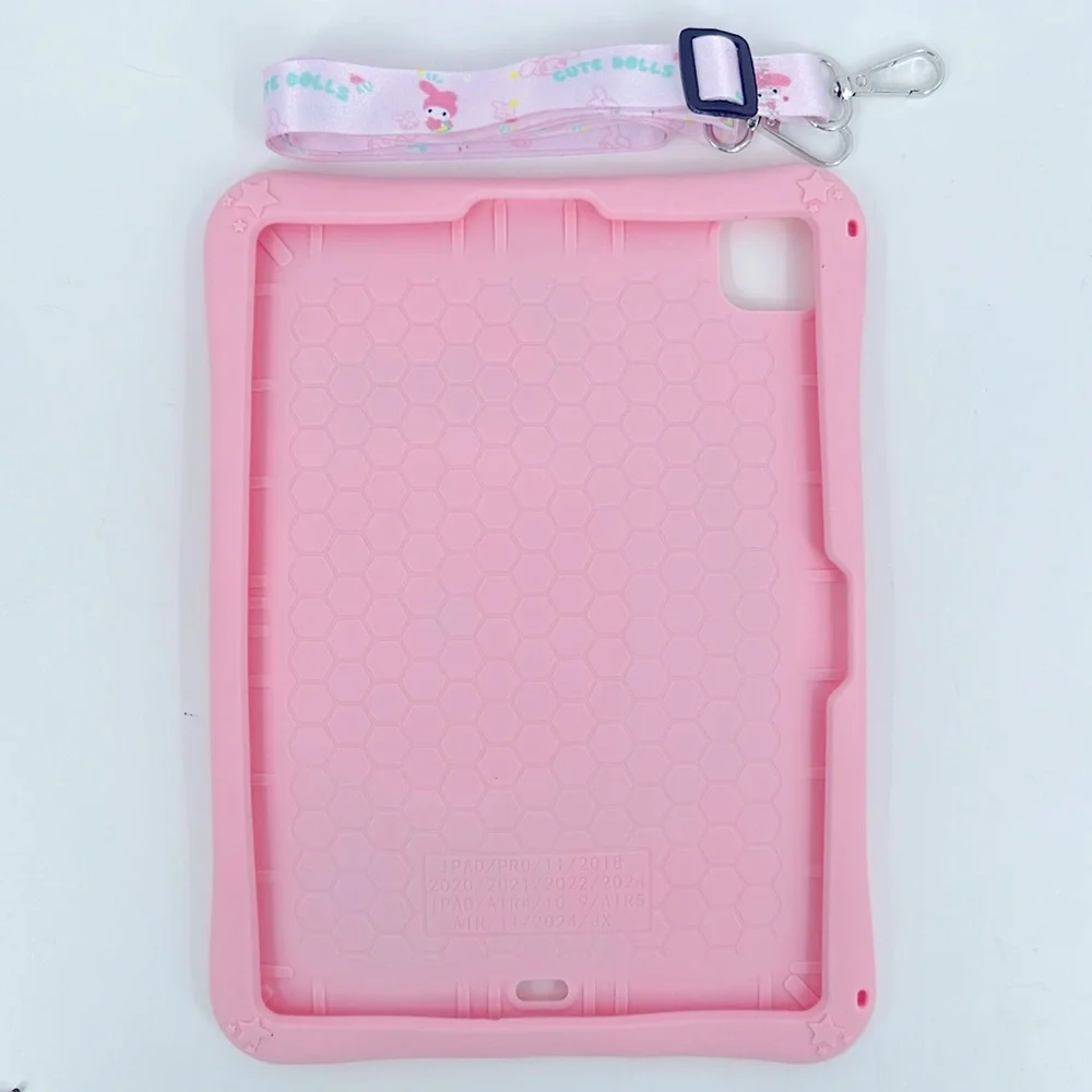 NWT My Melody iPad Case with Strap/Keychain- Pink